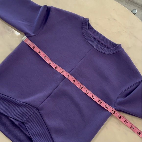 MTA Sport, Girls, Purple, High-Low, Sweatshirt. - Picture 5 of 6